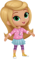 Leah em Shimmer e Shine