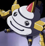 Damemon em Digimon Fusion (eps. 18-29)