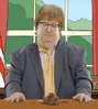 Presidente Jimble em Smiling Friends
