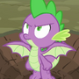 Spike em My Little Pony: A Amizade é Mágica