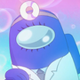Azul em Among Us