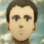 Bertholdt Hoover criança em Attack on Titan