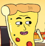 Pizza em Maçã e Cebola