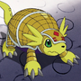 Armadillomon e evoluções em Digimon Adventure 02 e Digimon: O Filme