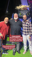 Dubladores do Stoico e Soluço, Mauro Ramos e Gustavo Pereira juntos com o Diretor do Filme Dean DeBlois no Arraial promocional do Filme.