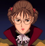 Lady Une em Mobile Suit Gundam Wing
