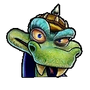 Komodo Joe em Crash Team Racing Nitro-Fueled