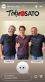 Victor Akira Sato junto com Guilherme Marques e Ricardo Campos