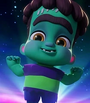 Frankie em Super Monstros em Ação