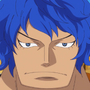 Blue Gilly também em One Piece