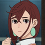 Momo Ayase em Dan Da Dan (Som de Vera Cruz)