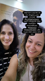 A dubladora de Verity Crawford (Letícia Quinto) com a diretora de dublagem (Andrea Murucci), após as gravações do 1º teaser.