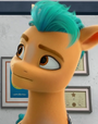 Hitch Trailblazer em My Little Pony: Deixe sua Marca