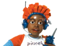 Pixel em LazyTown (Vox Mundi)