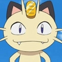Meowth em Série Jornadas: Pokémon e Pokémon, o Filme: Segredos da Selva