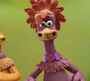 Frizzle em A Fuga das Galinhas: A Ameaça dos Nuggets